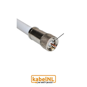 Technetix Abonnee overname punt TRISZ-DG300 incl. F-male connector | Hoofdaansluiting